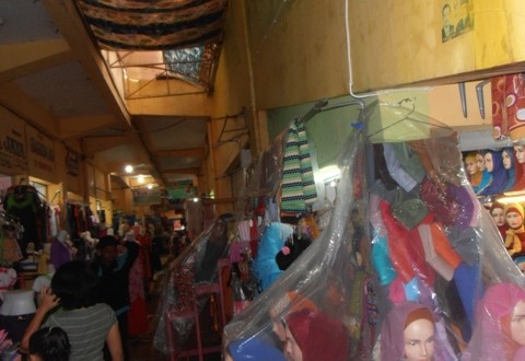 Atap Bocor Pedagang Di Pasar Jepara Satu Mengeluh